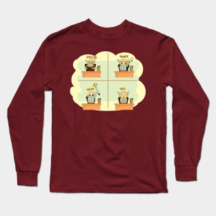 school at home story Long Sleeve T-Shirt